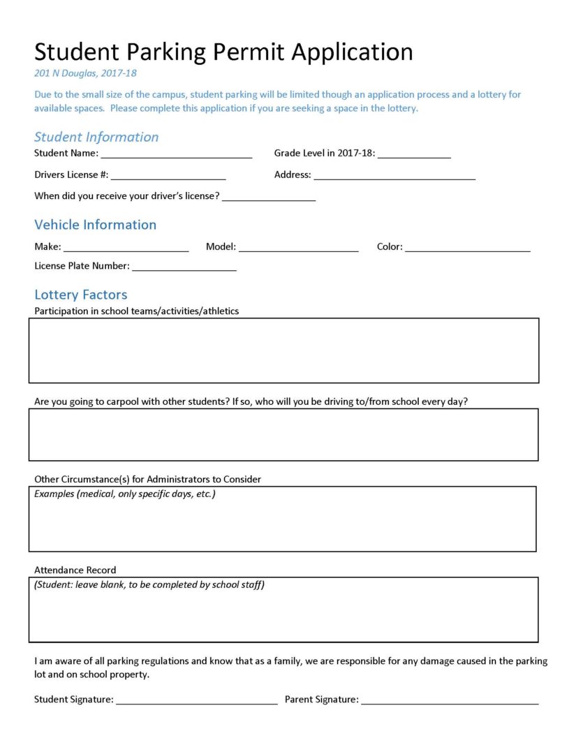 blank driver application forms