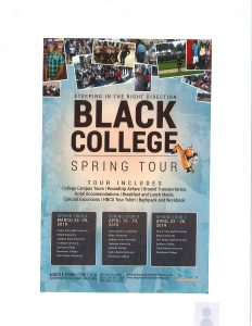 HBCU College tour flyer